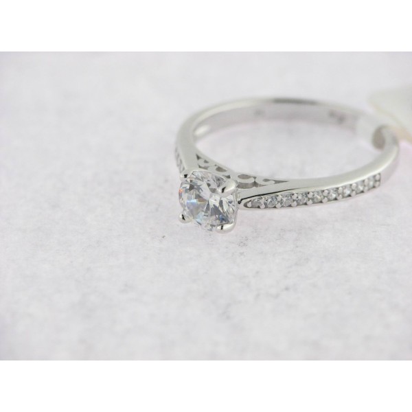 Lotus Anillo Plata Circonitas