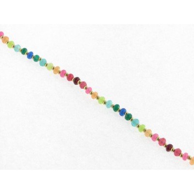 Viceroy Pulsera Acero Chapado Piedras