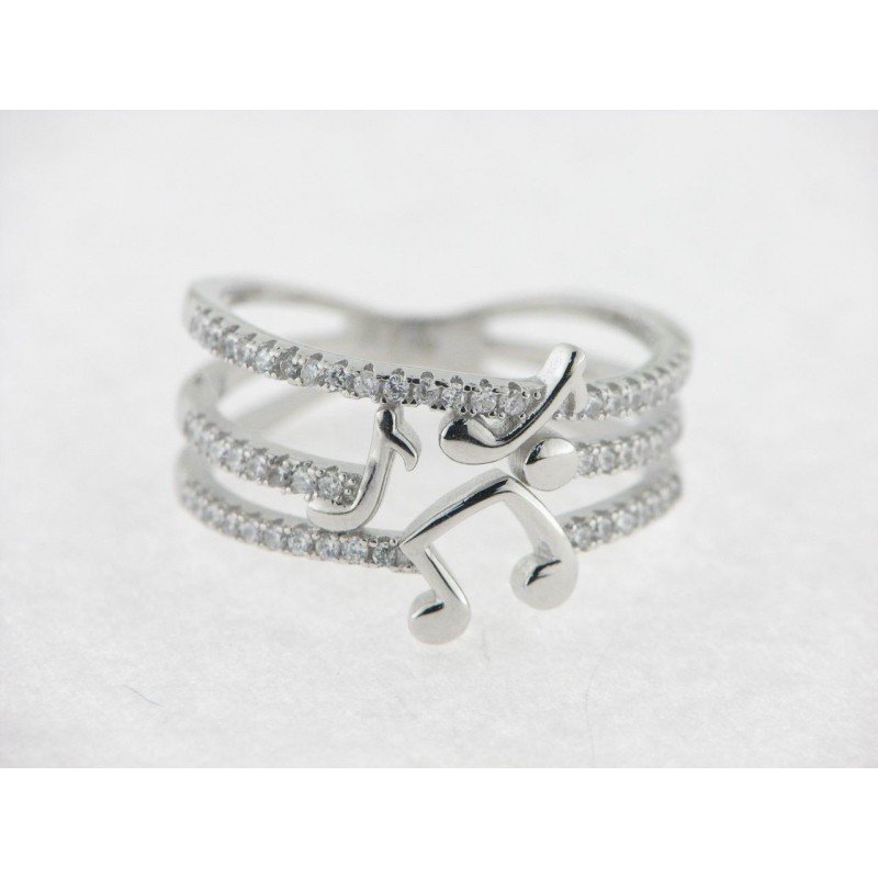 Anillo Plata Circonitas