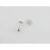 Pendientes plata esmalte circonitas
