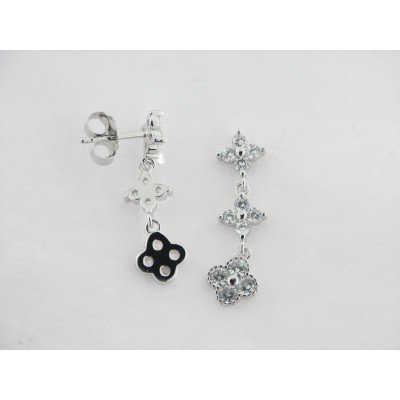 Pendientes Plata Piedras