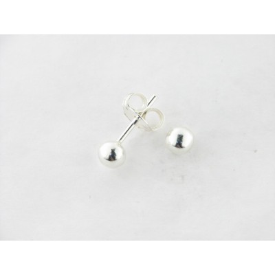 Pendientes Plata Bola