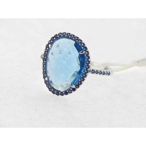 Camaleoni Sortija Plata Piedras