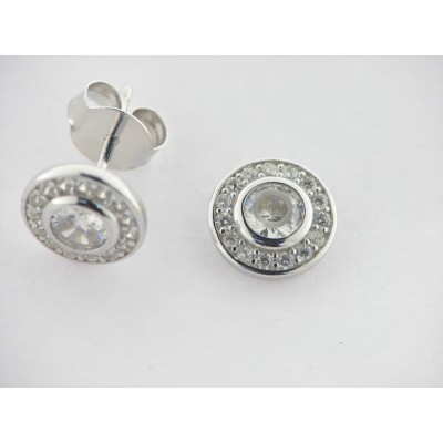 Pendientes Plata Piedras