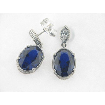 Raive Pendientes Plata Piedras
