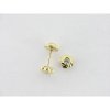 Pendientes Oro Blanco Piedra