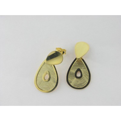 Pendientes Plata Chapada