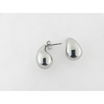 Lotus Pendientes Acero