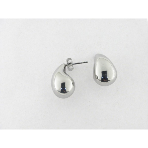 Lotus Pendientes Acero