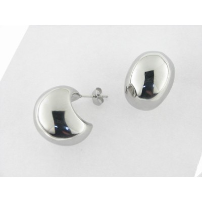 Lotus Pendientes Acero