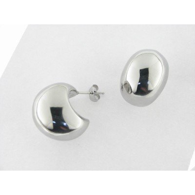 Lotus Pendientes Acero