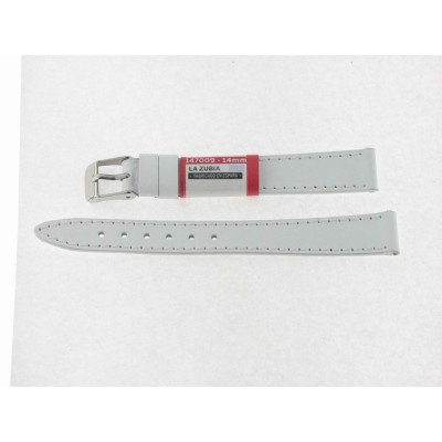 Correa 14 mm Vaquetilla Plana Cosido Blanca Correa 14 mm Vaquetilla Plana Cosido Blanca