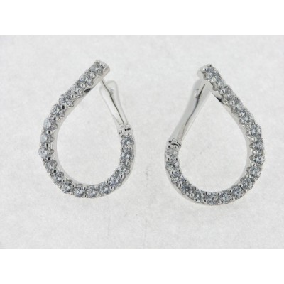 Camaleoni Pendientes plata Piedras