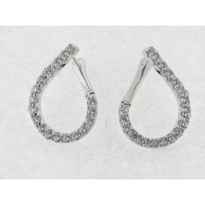 Camaleoni Pendientes plata Piedras