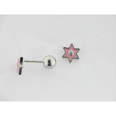 Pendientes Plata Esmalte