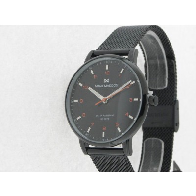 Mark Maddox agujas acero negro