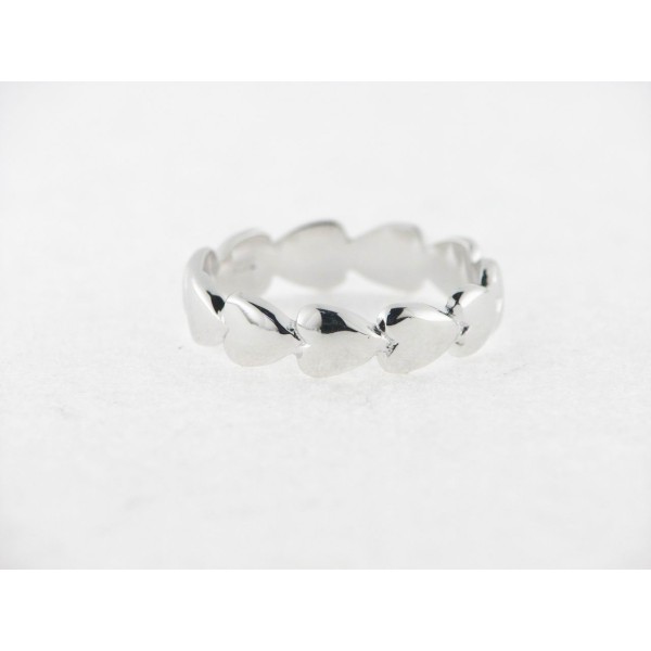 Sortija Plata Corazones