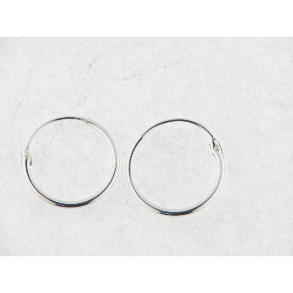 Pendientes Aro Plata