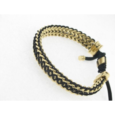 Lotus pulsera aceroy nylon