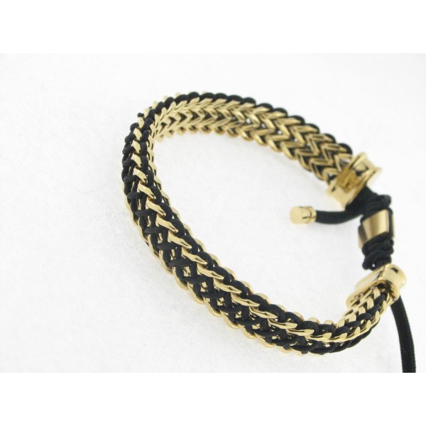 Lotus pulsera aceroy nylon