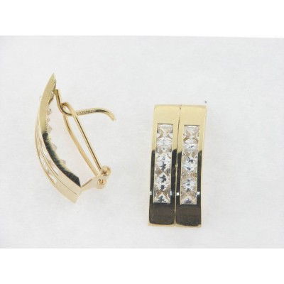 Pendientes Oro Piedras