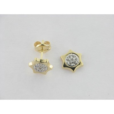 Pendientes Oro Piedras