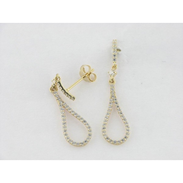 Pendientes Oro Piedras