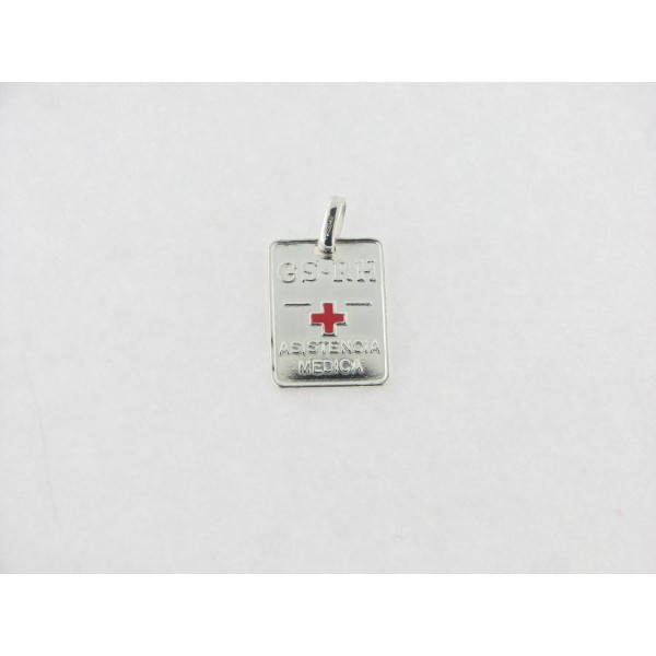 Chapa plata asistencia médica