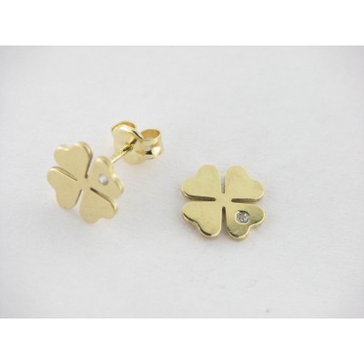 Pendientes Oro Piedra
