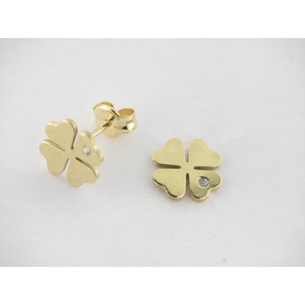 Pendientes Oro Piedra