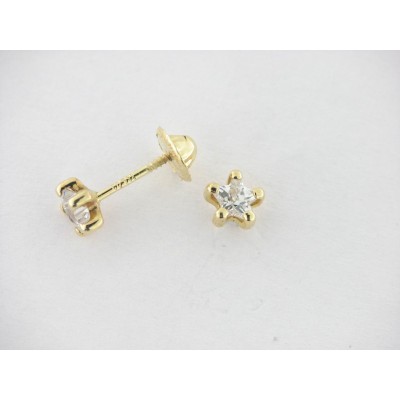 Pendientes Oro Piedra