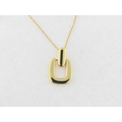 Viceroy colgante plata chapada c/cadena
