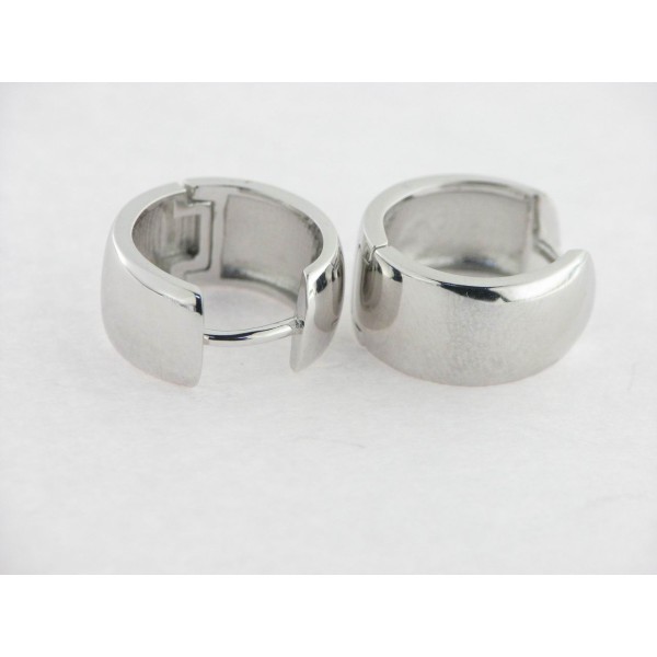 Lotus Pendientes Aro Plata