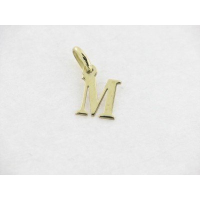 Colgante Oro Inicial M