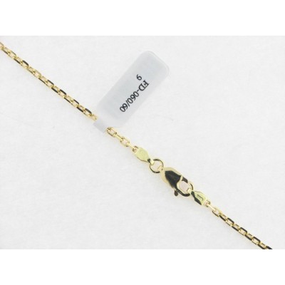 Cadena Oro 60 cm Forzada