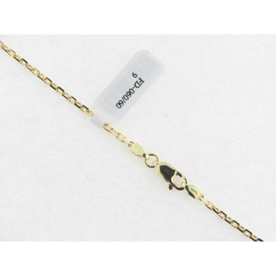 Cadena Oro 60 cm Forzada