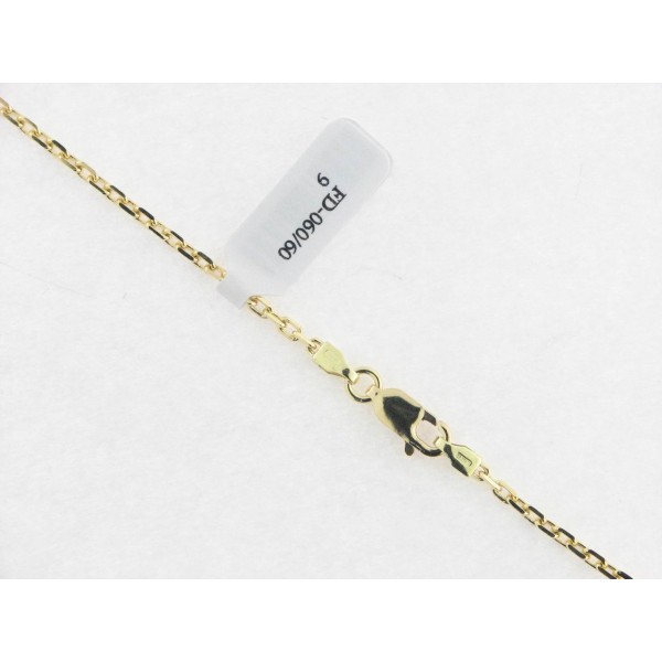 Cadena Oro 60 cm Forzada