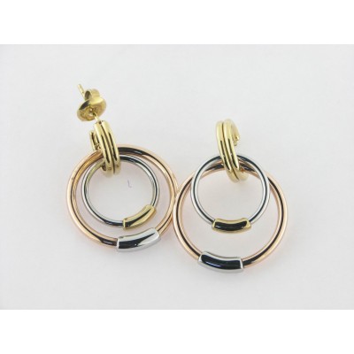 Viceroy pendientes aro acero chapado