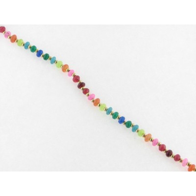 Viceroy Pulsera Acero Chapado Piedras