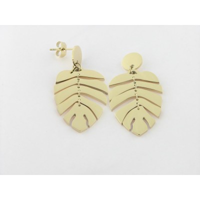 Viceroy Pendientes Acero Chapado