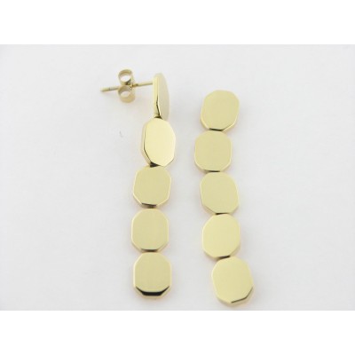 Viceroy Pendientes Acero Chapado