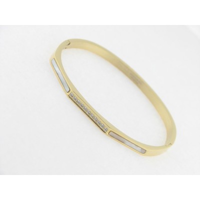 Viceroy Pulsera Acero Chapado Piedras