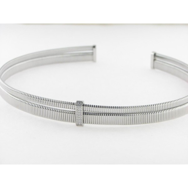 Viceroy Collar Acero Piedras