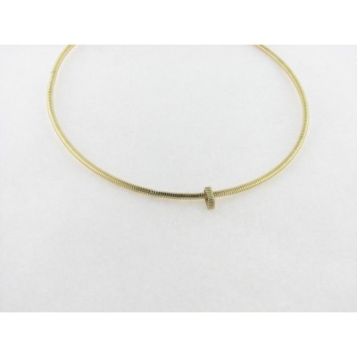 Viceroy Collar Acero Chapado Tubogas