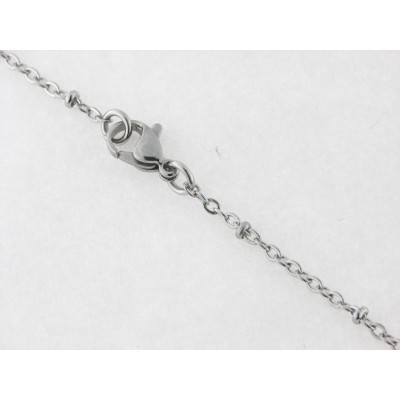 Cadena Acero 60 Cm Bolas