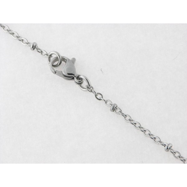 Cadena Acero 60 Cm Bolas
