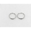 Pendientes Aro Acero 10 mm