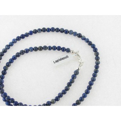 Gargantilla lapislazuli plata