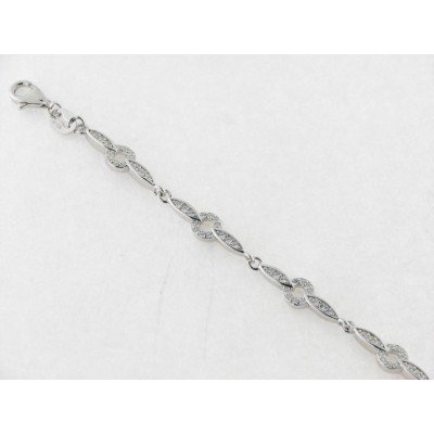 Pulsera Plata Piedras