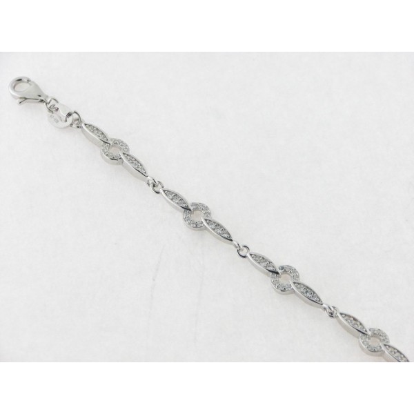 Pulsera Plata Piedras